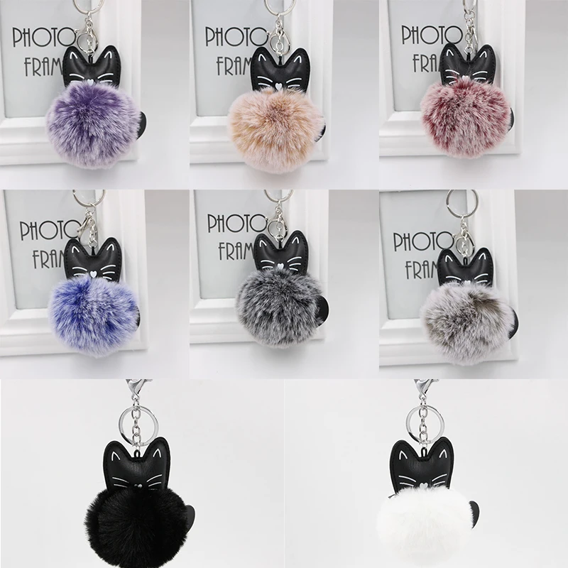 

Новинка, плюшевый брелок в виде кошки, подвеска для студенческой сумки, брелок для автомобиля в виде плюшевой куклы, брелок в подарок