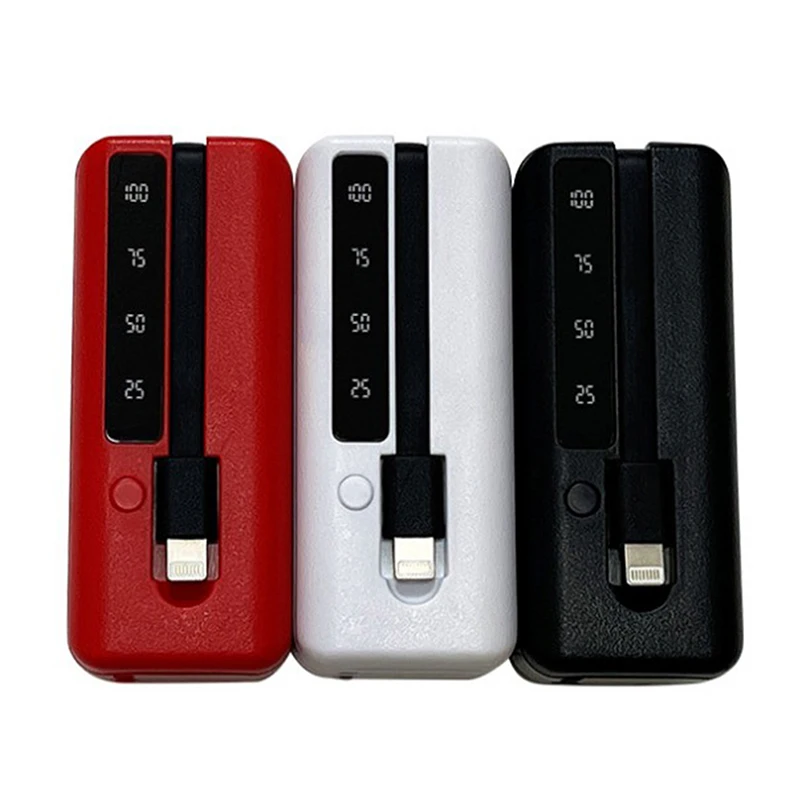 

1Pc Portable Mobile USB Power Bank Charger Pack Box Battery Case For 1 X 18650/18700/20700/21700 DIY Without Battery