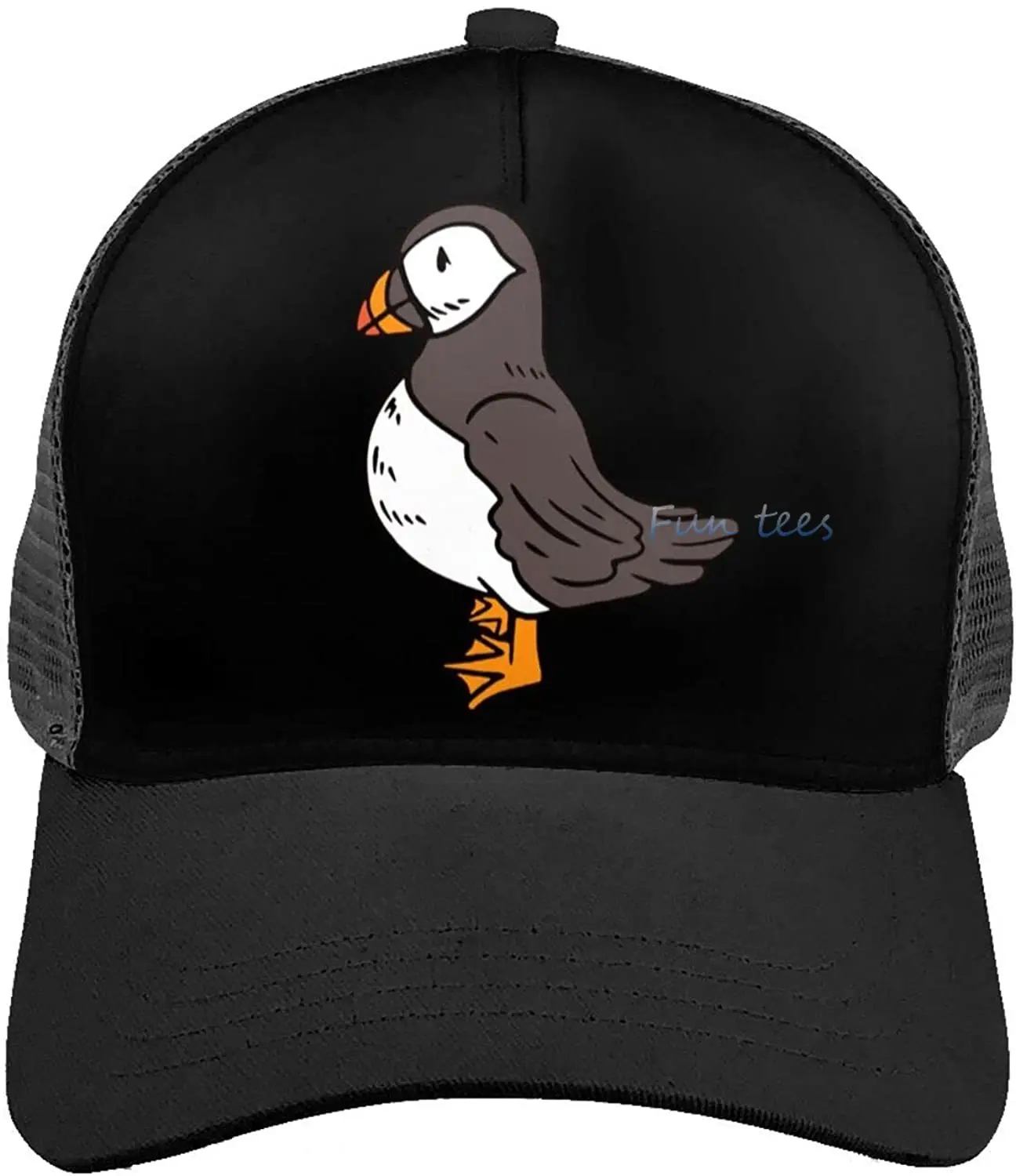 

Шапка унисекс с исландскими птицами, сетчатая