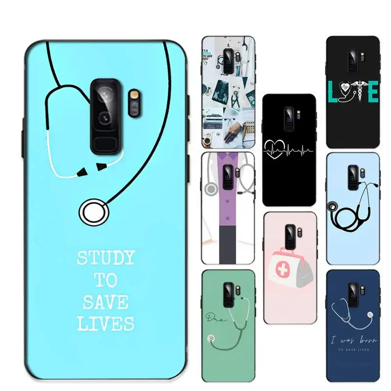 

RuiCaiCa Nurse Medical Medicine Health Heart Phone Case for Redmi 8 9 9A for Samsung J5 J6 Note9 for Huawei NOVA3E Mate20lite