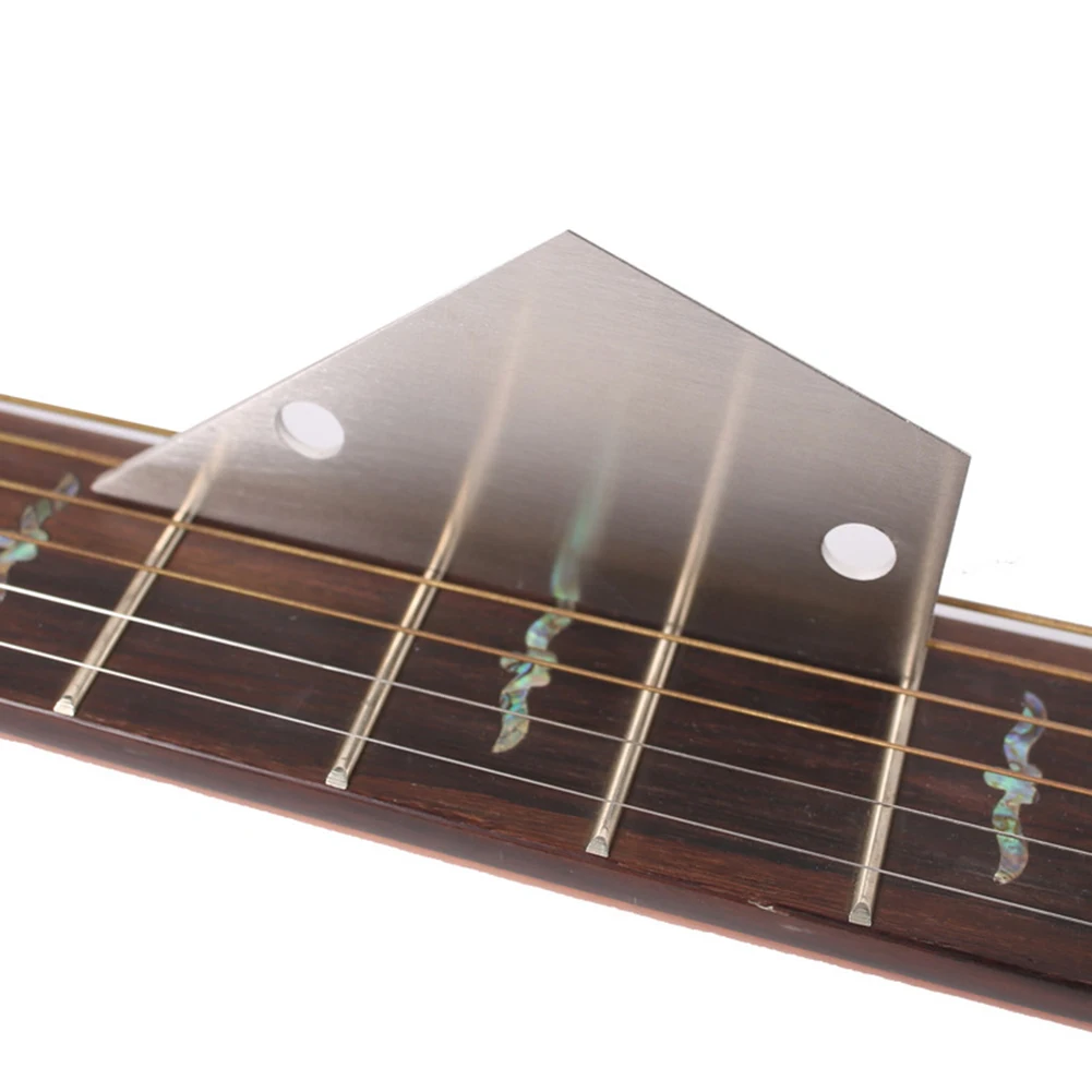 

4 in 1 Guitar Fret Leveling Tool 2 Holes Mini Luthiers Guitar Tool for Acoustic Folk Musical Instrument Guitar Parts Accessories