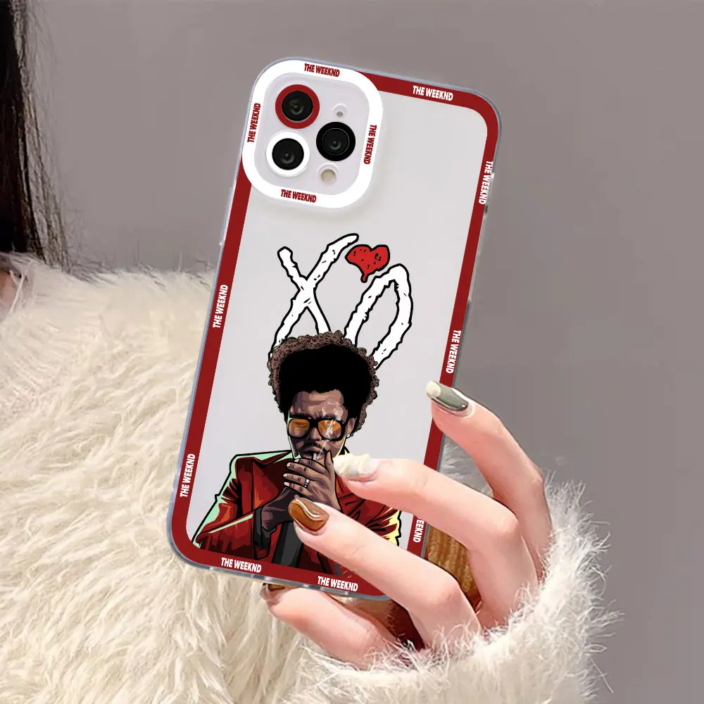 Минималистичный чехол Weeknd XO для Redmi Note 13 12 12S 11 11T 11S 10 10S 9 9S 9T 8 13C 12C 10C 9C Pro Plus Max 9A