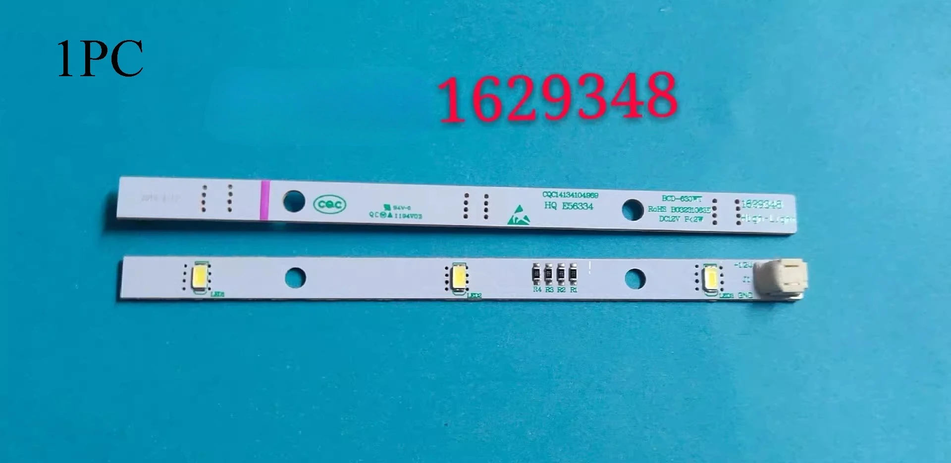 

Подходит для светодиодной панели холодильника Hisense Ronshen E 349766 МДДЗ-162А 1629348 DC12V