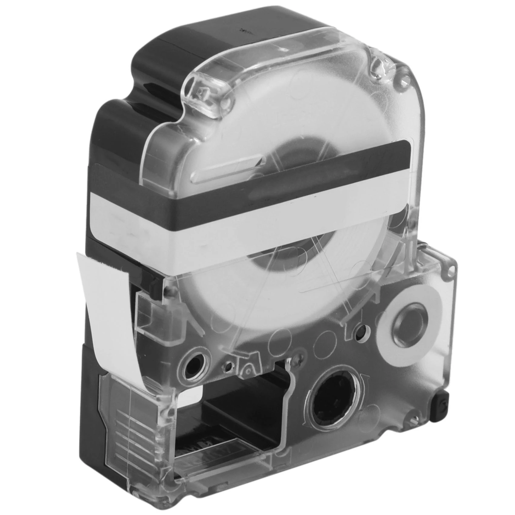 Фото N36R-6Pcs 12 мм лента для этикеток черного цвета на белом фоне для принтеров Epson/Kingjim №4