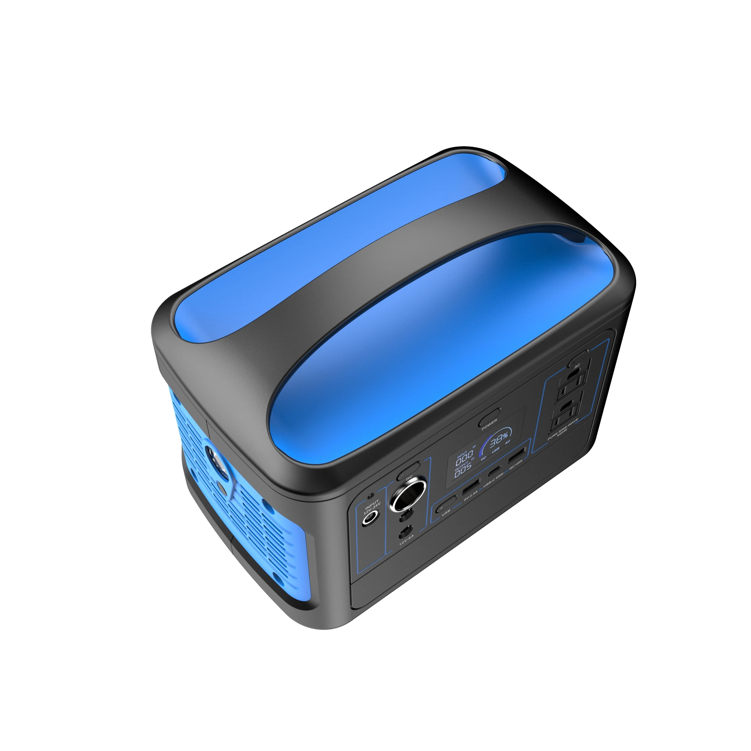 

POWER 600w Portable Solar Generator Electric Station Charger Power Banks