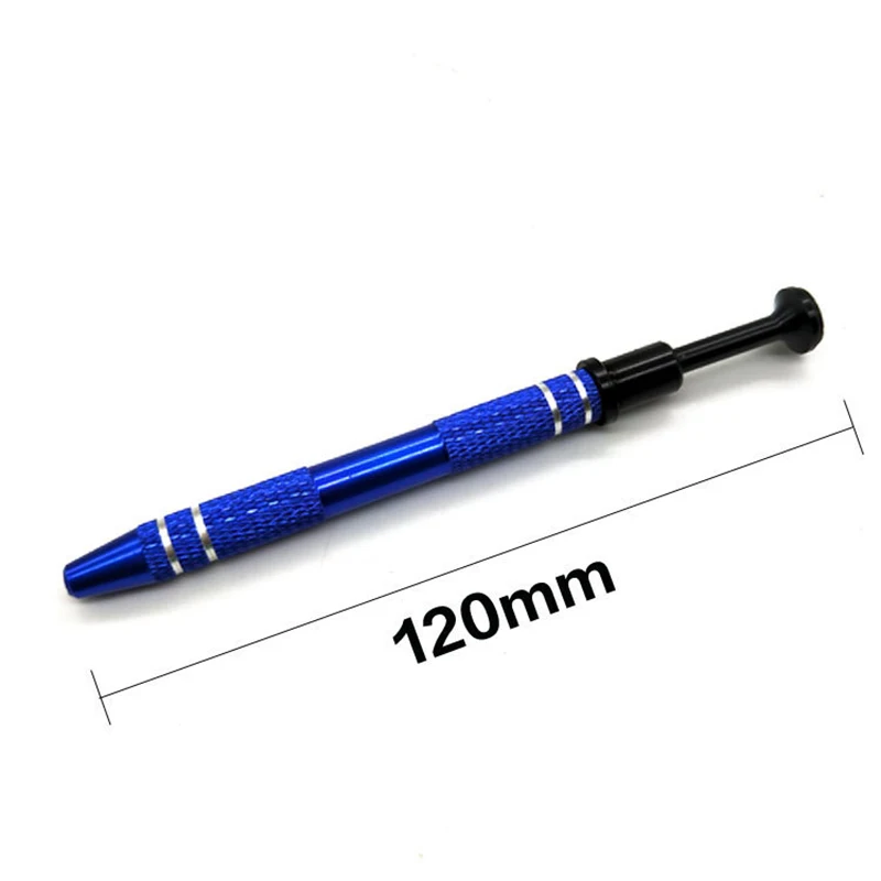 

Экстрактор микросхем IC, инструмент для снятия компонентов материнской платы, черный профессиональный инструмент, пружинный экстрактор микросхем