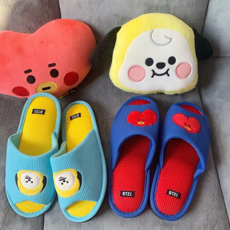 Kawaii Bt21 аниме периферийные шоточные приготовленные дымчатые сетчатые