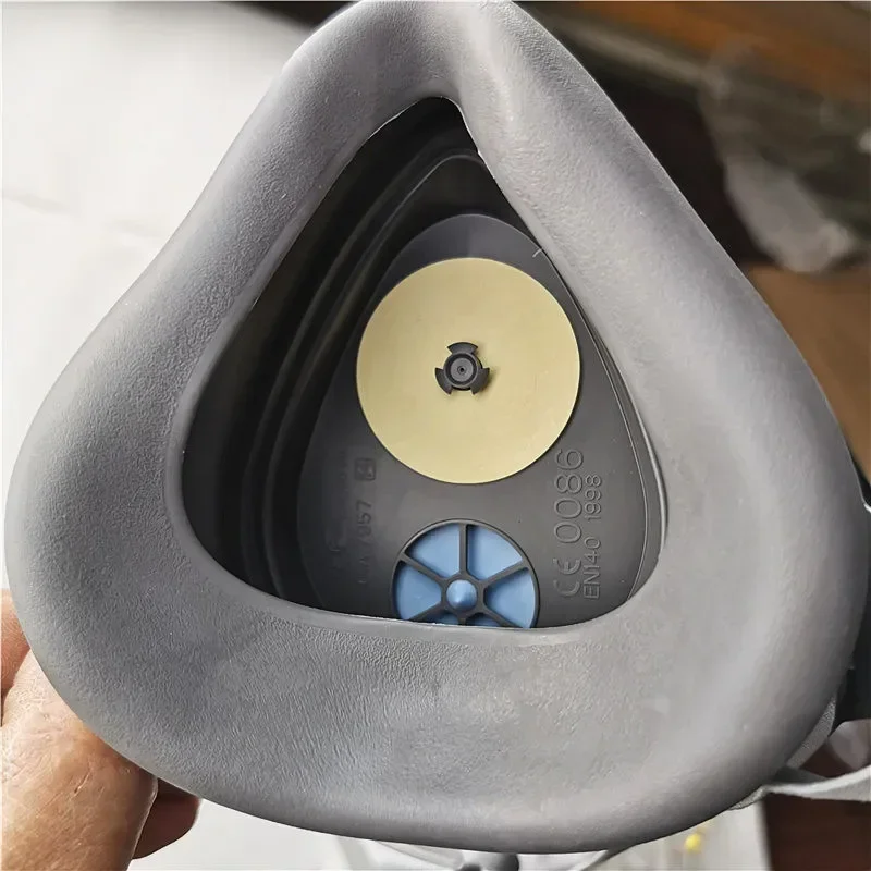 3M 3200 Mask+10Pcs 3701 Filter Gas Mask Prevent Dust Suitable For Industrial Truction Pollen Haze
