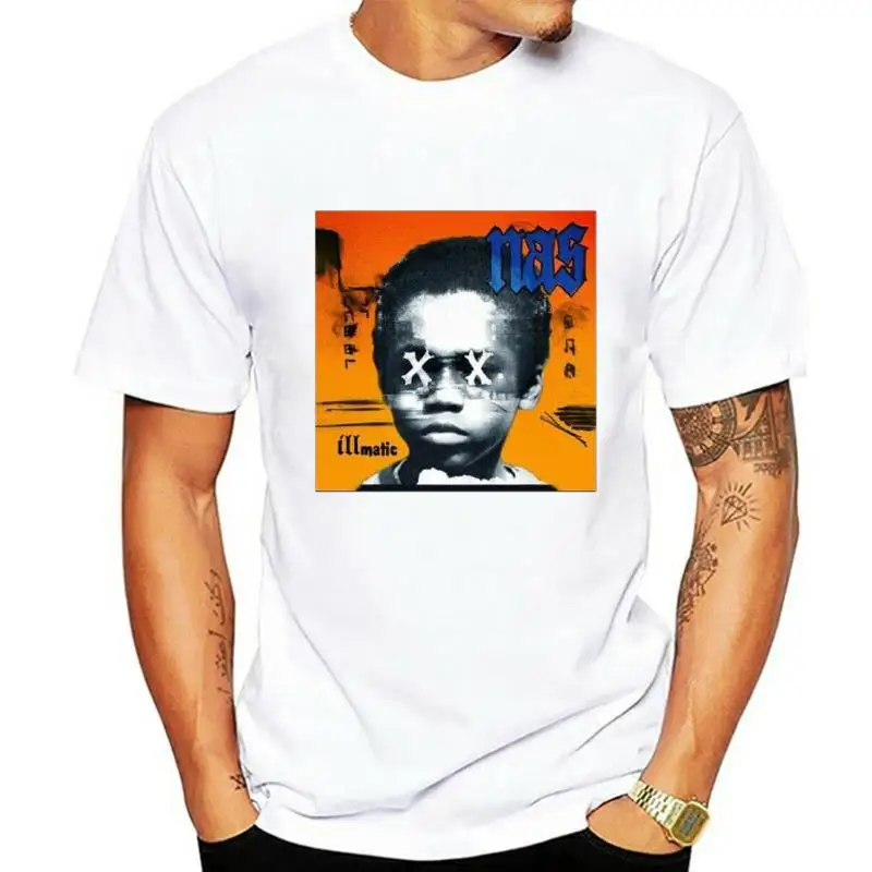 

Nas Illmatic XX T Shirt Classic Hip Hop Rap Tee