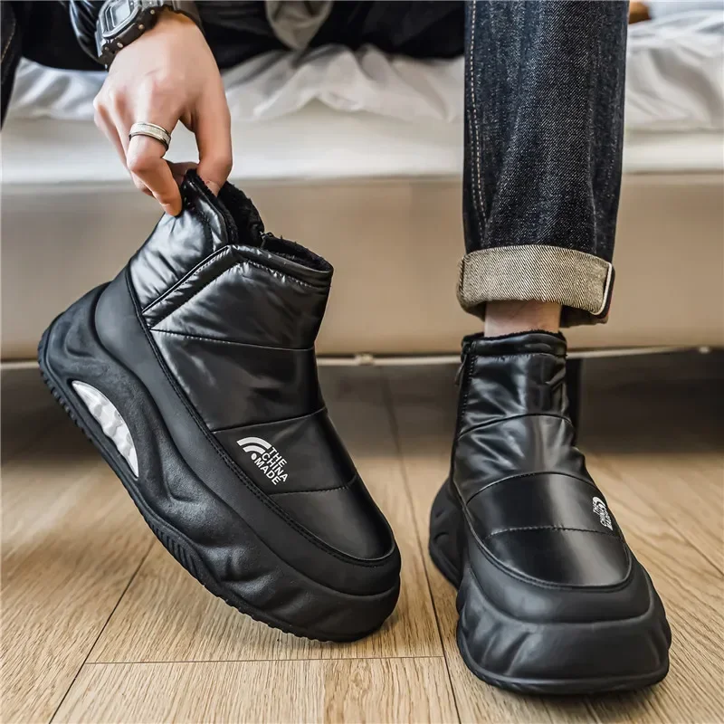 Зимние ботинки для мужчин с плюшевой подкладкой размер 39 - 46 цвет в ассортименте