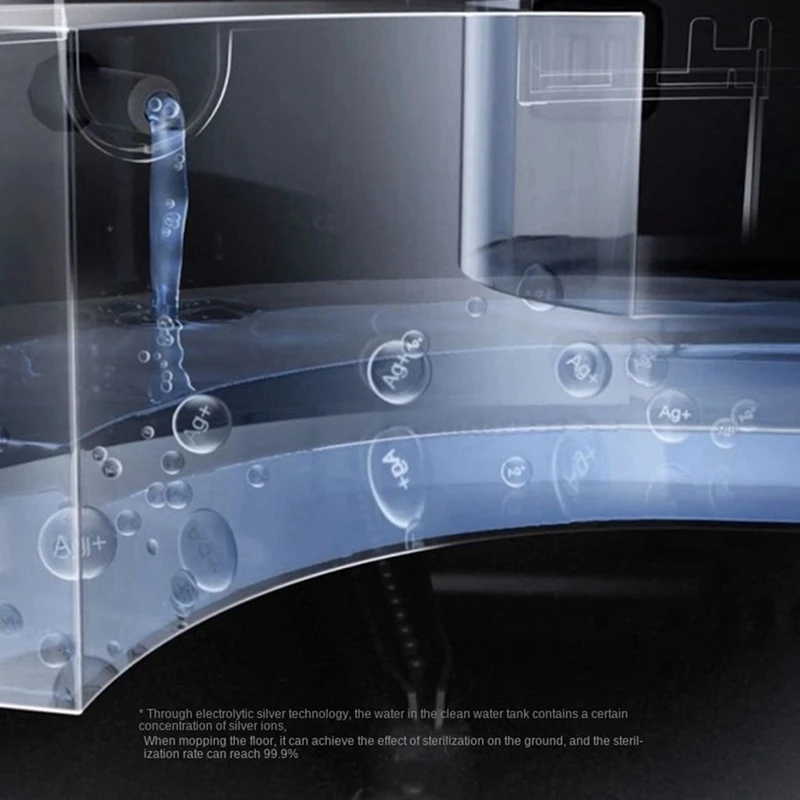 2 шт. Для ECOVACS Ag + модуль стерилизации серебряные ионные аксессуары для DEEBOT X1 / T10 TURBO