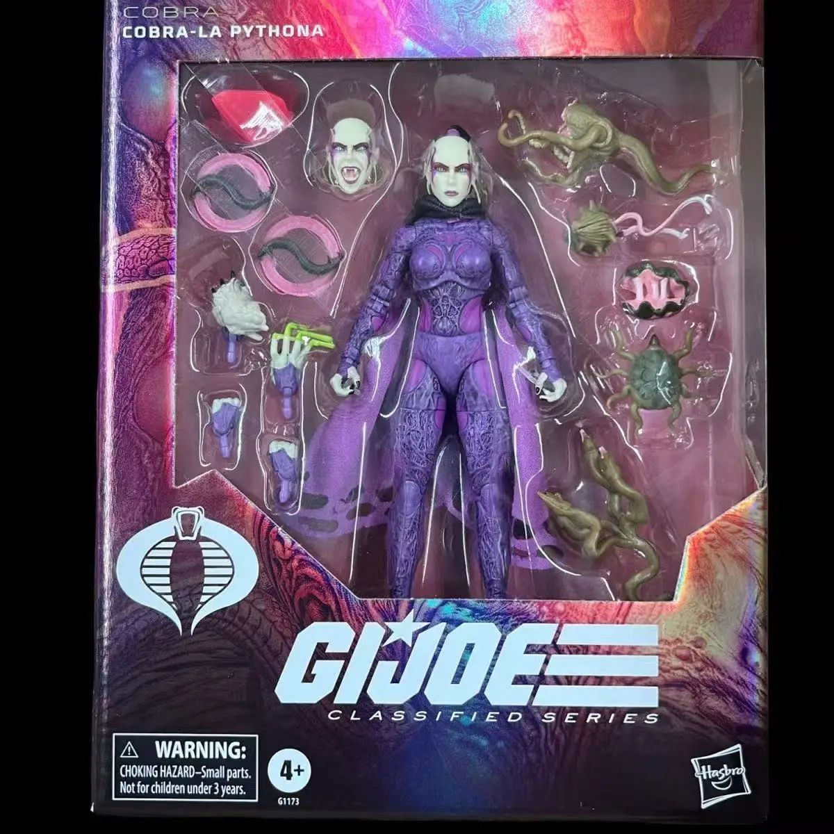 Фото В наличии: G.I. Коллекционная фигурка Joe GI Joe Classified Series Gij 172 Cobra-La Pythona NYCC, модель для хобби, подарок, коллекционирование №4