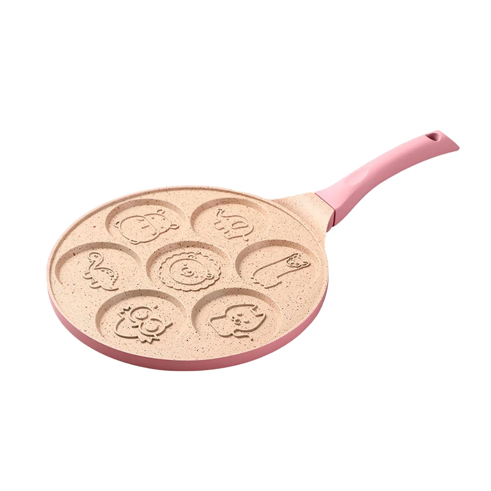 

1 PC Frying Pan 7 Holes Non-stick Omelette Pan Kitchen Cookware for Restaurant Home Kitchen