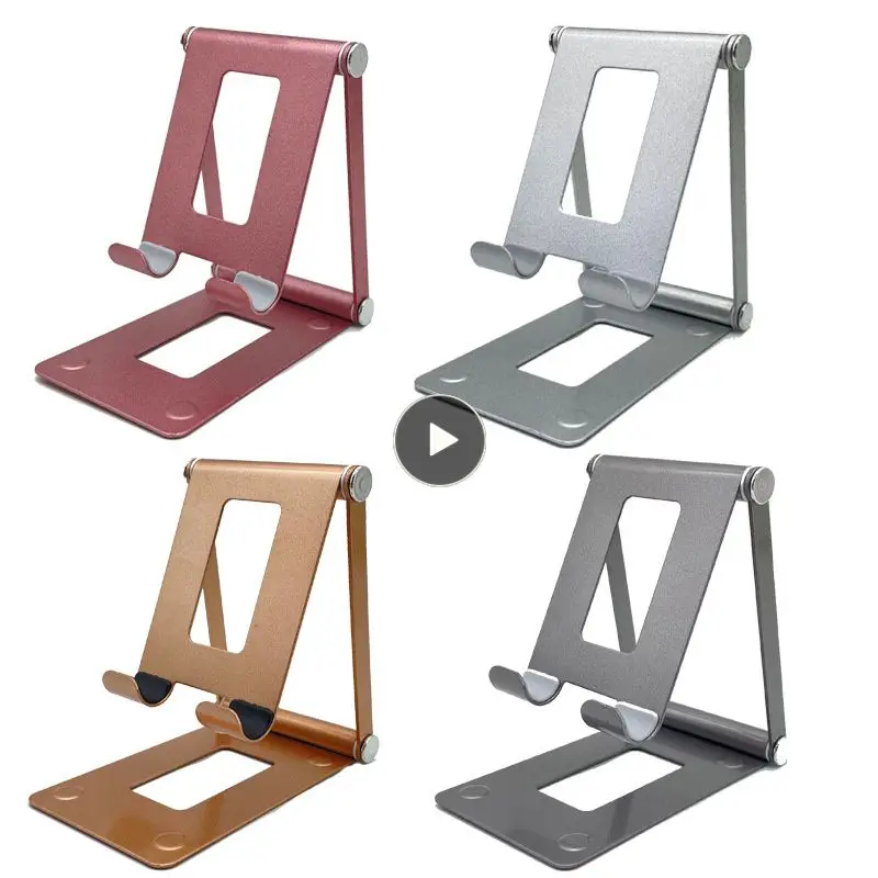 

Портативная подставка регулируемый металлический кронштейн защита от падения крепкий держатель легко хранить регулируемый держатель для телефона 134g