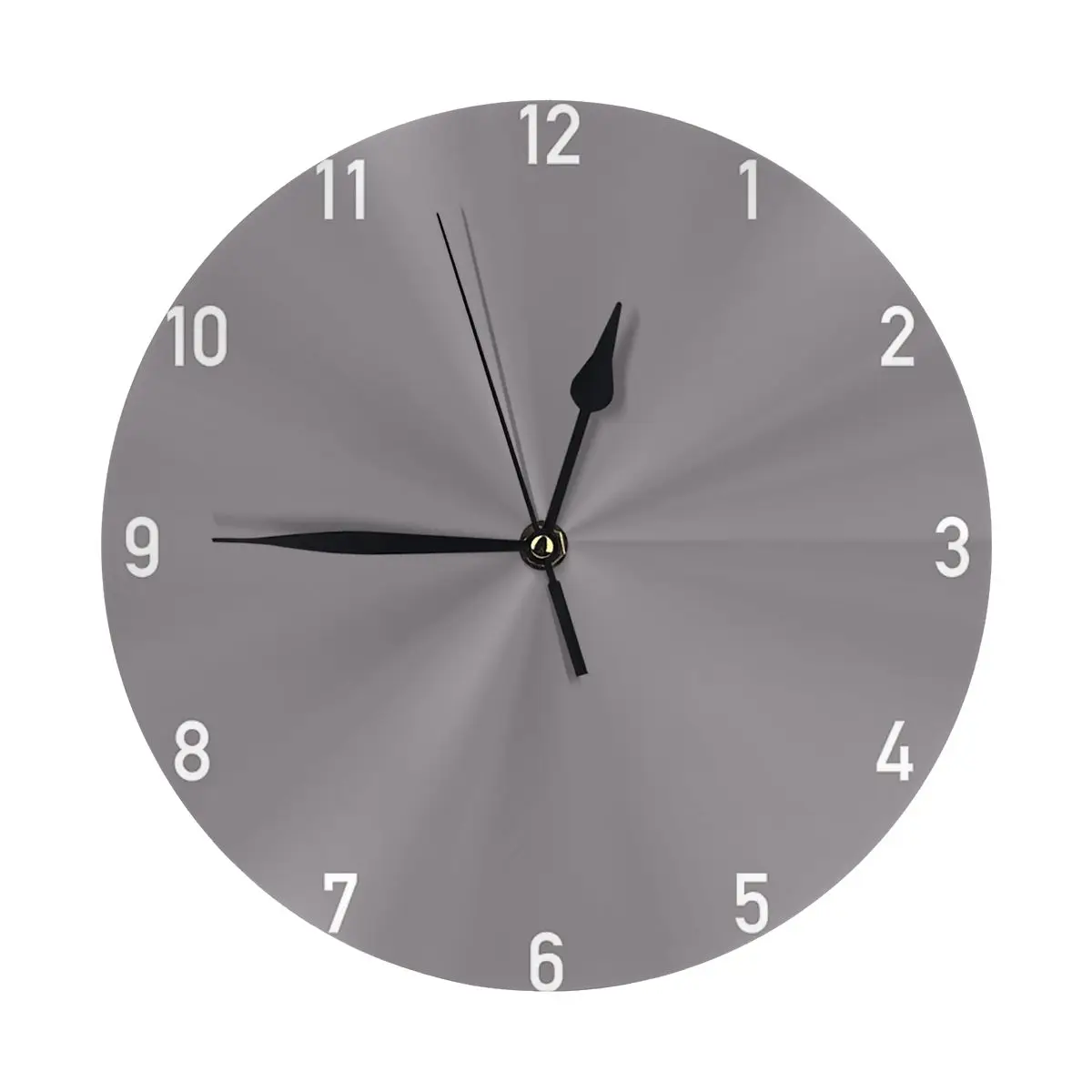 Настенные часы с цифрами цвет серо-коричневый украшение для комнаты круглые