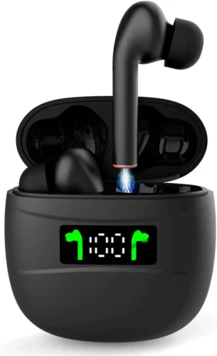 

True Wireless Earbuds Bluetooth 5.2 In-Ear Headphones with Led Display Charging