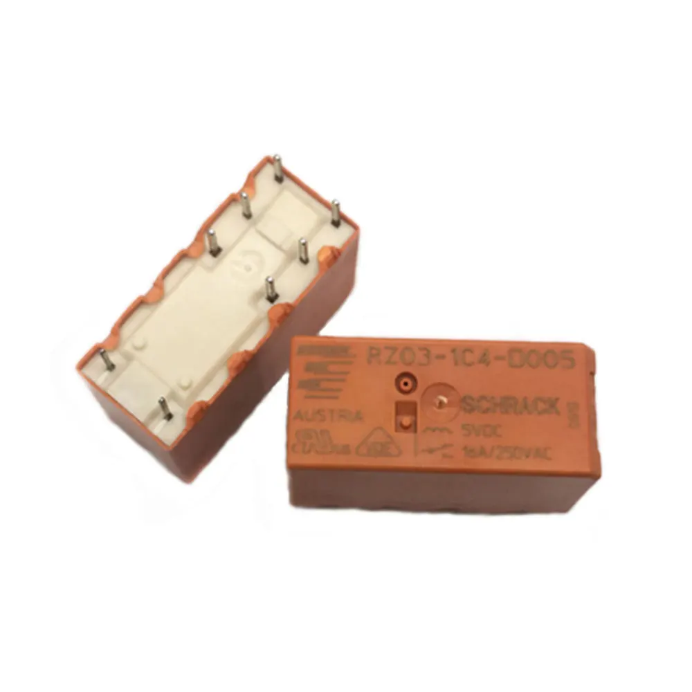 

10pcs/lot New RZ03-1C4-D005 DC electromagnetic solid state relay 16A 5V 8P pin D005