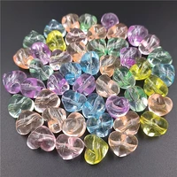 love heart beads czech glass loose spacer beads 10pcs nail beauty decoration for needlework jewelry making diy components new