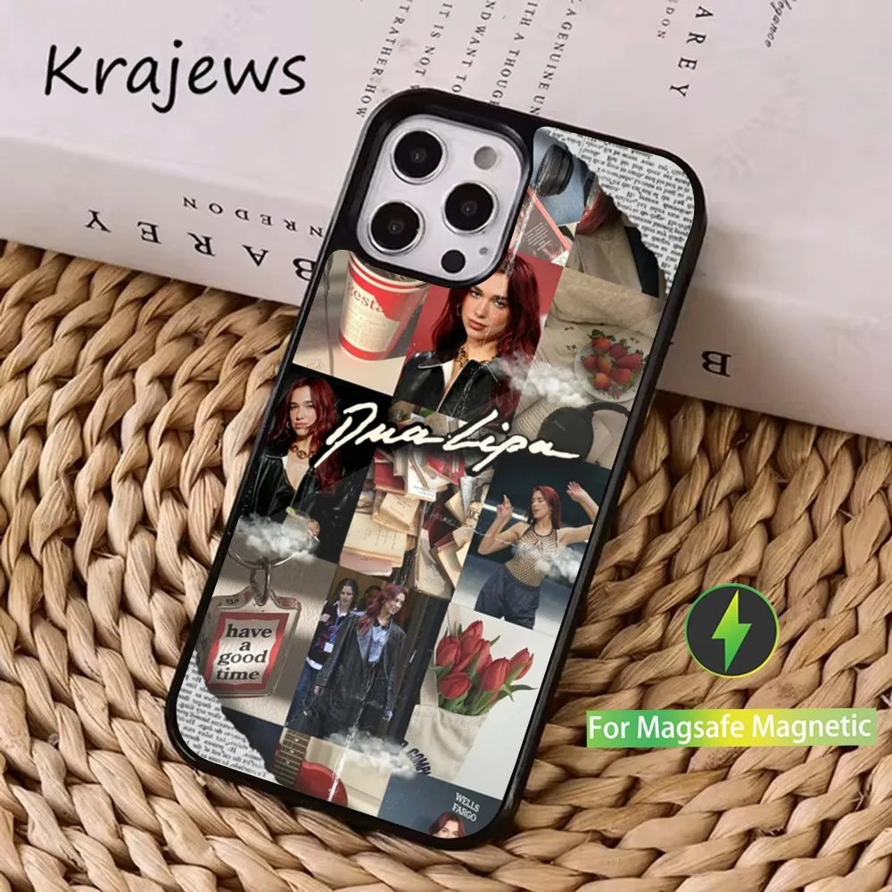 Чехол для телефона Singer D-Duas L-Lipas iPhone 16 15 14 13 12 11 Pro Max Plus Mini Magsafe магнитный чехол