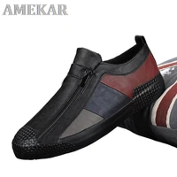 men s vulcanized soft sole sneakers breathable loafers shoes designer comfortable casual spring autumn shoes flats