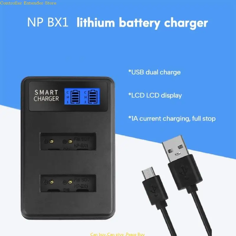 Зарядное устройство с двумя разъемами NPBX1 для камер Cybershot DSCRX100/DSCRX100II