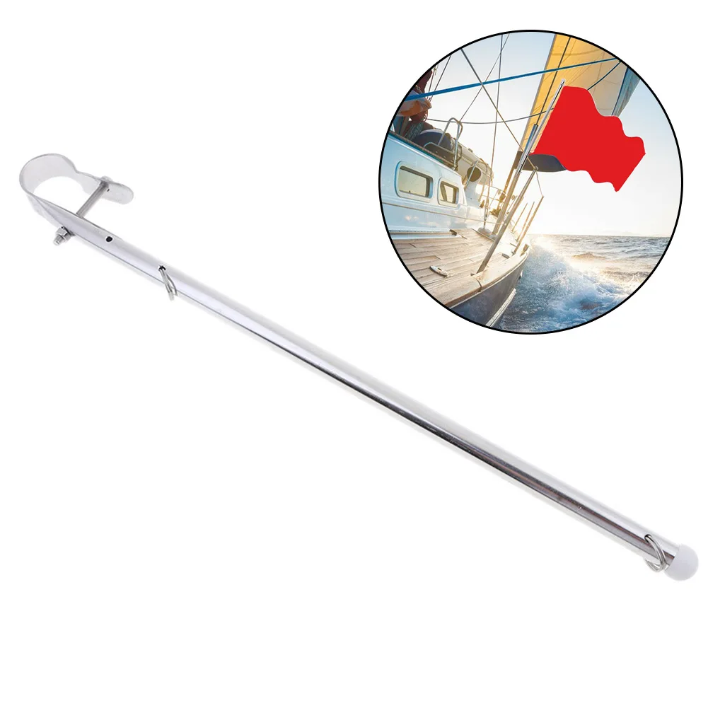 

Parts Flagpole Rail Mount Replacement Stainless Steel Yacht 1/2'' Dia
