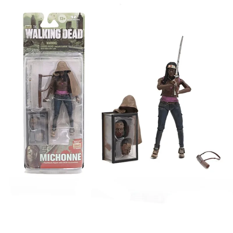 

The Walking Dead Anime Figure Jon The Sword Girl 15cm Action Figures Anime Figure Model Collect Boy Toys Figure Movable