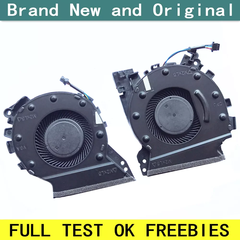 

NEW laptop CPU GPU VGA cooling fan Cooler Notebook PC for HP ZHAN 99 TPN-C134 i7-8750H SPS-L25223-001 SPS-L25224-001 ZHAN99-65