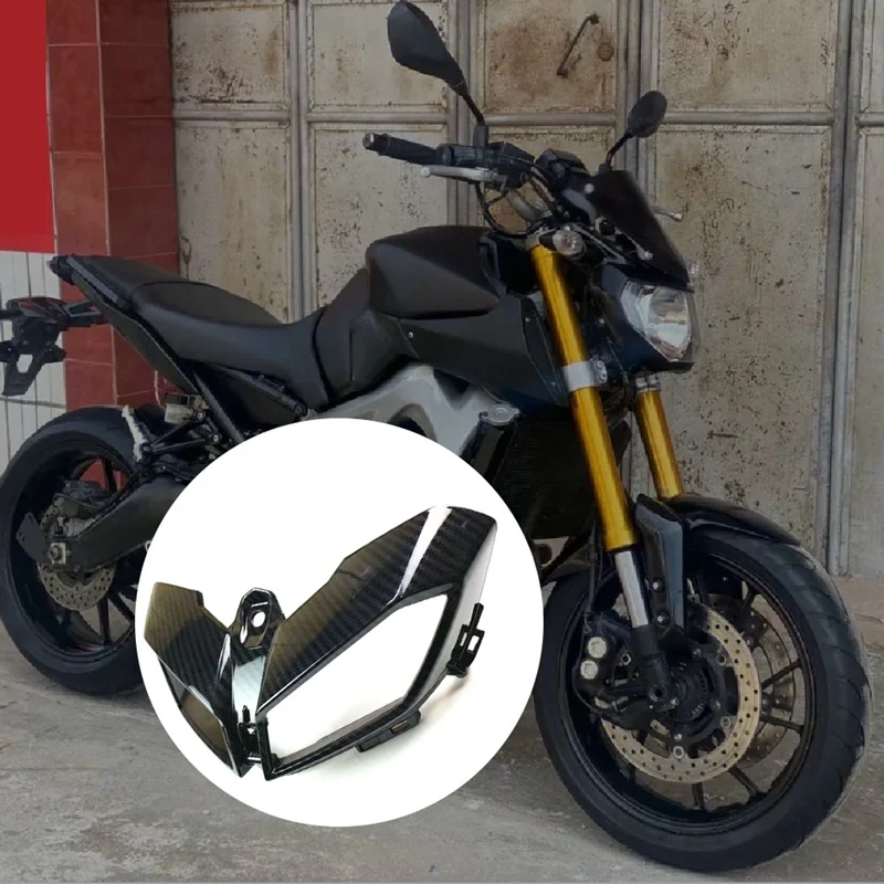 

NEW-Motorcycle Headlight Cover Lower Front Headlight Bracket Motorcycle Fairing For Yamaha MT09 MT 09 2017-2019