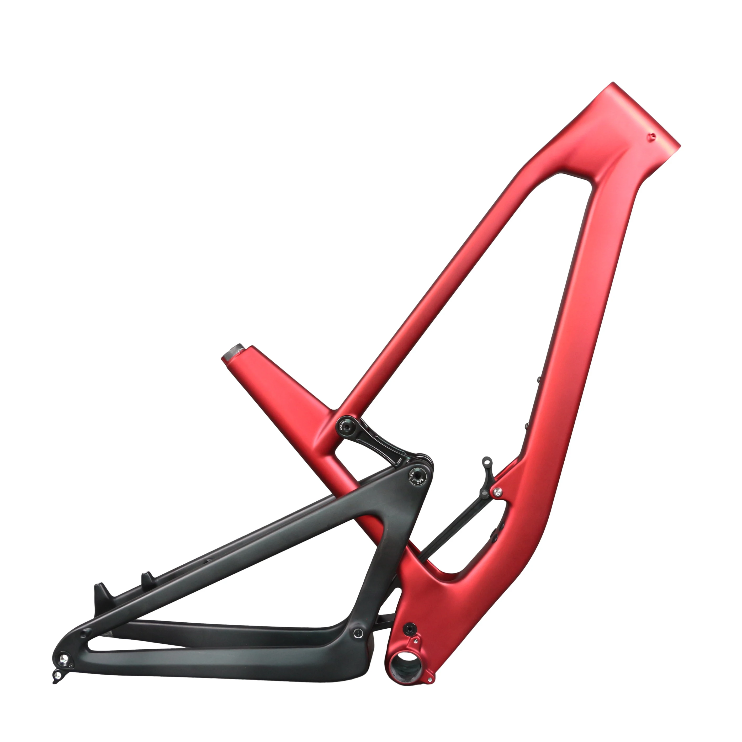 Full Suspension Mountain Bike Frame FM831 Custom Paint Work For Rear Shock Size 210x55mm Max Tire 29X2.35
