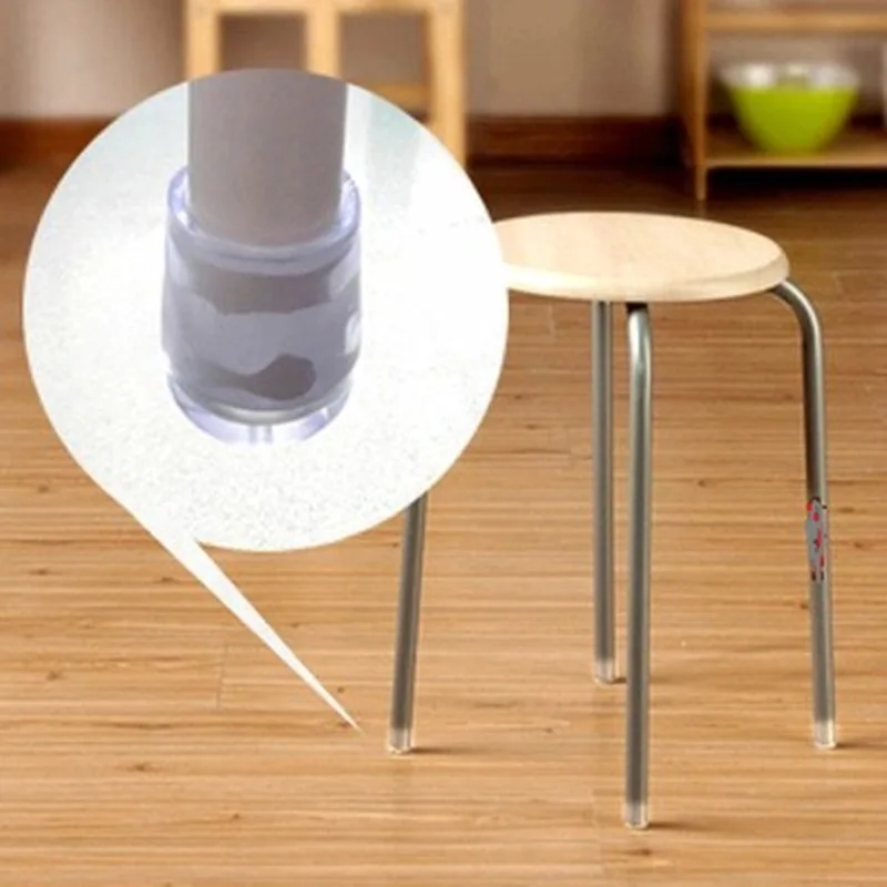 

Japanese design anti-skid wear-resistant chair foot pad (4 sets) round chair foot pad rubber feet chair leg caps chair socks