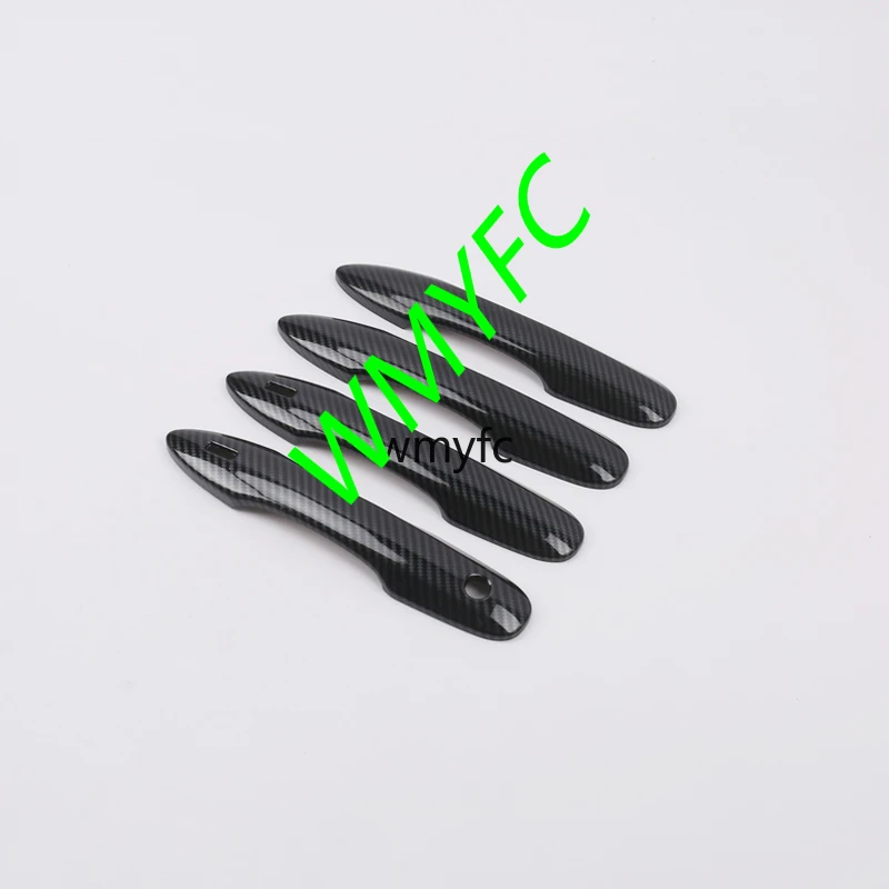 

Car Styling ABS Door Handle Bowls Cover Trim With Keyhole 4pcsFit For Toyota Corolla E210 2019 2020 Auto Accessories