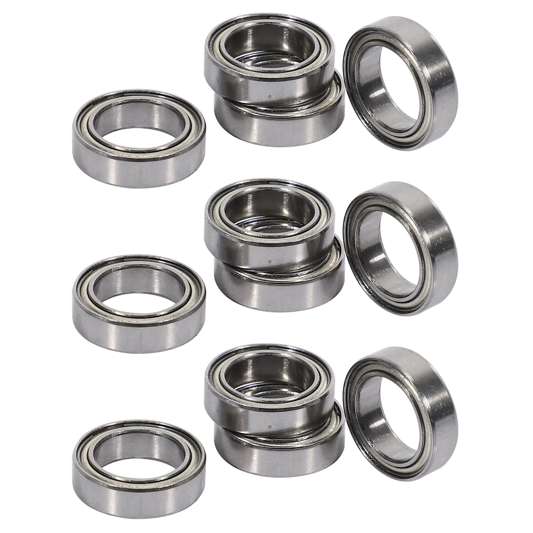 

12 шт. шарикоподшипник (10x15x4 мм) BE003 для JLB Racing CHEETAH 1/10 фотоаксессуары