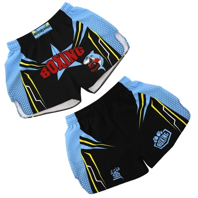 Спортивные тренировочные шорты MMA для муай-тай мужские и женские - Цена: 19.45