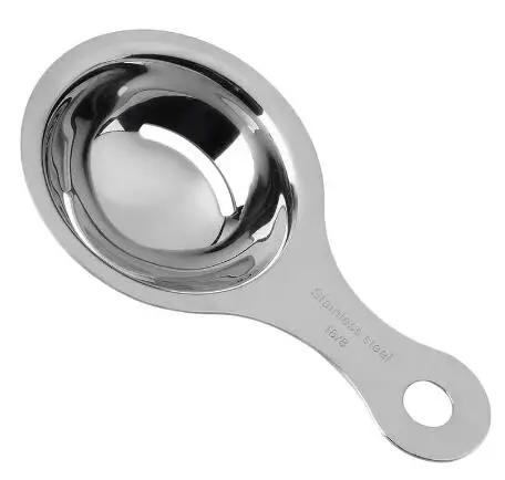 Yumurta Beyaz Ayırıcı Paslanmaz Çelik Aletler Yumurta Sarısı Filtre Gadgets Mutfak Aksesuarları Ayrılıyor Huni Kaşık Bölü Tesisleri