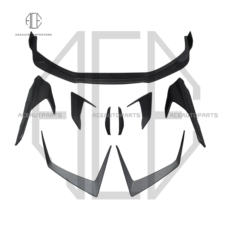 Комплект кузова из сухого углеродного волокна в стиле vorstein для Lamborghini Huracan sto BodyKit