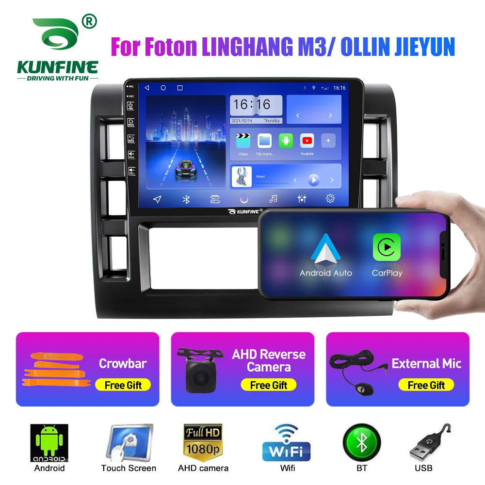 2Din Android автомобильный радиоприемник для Foton LINGHANG M3 аудио мультимедийный плеер