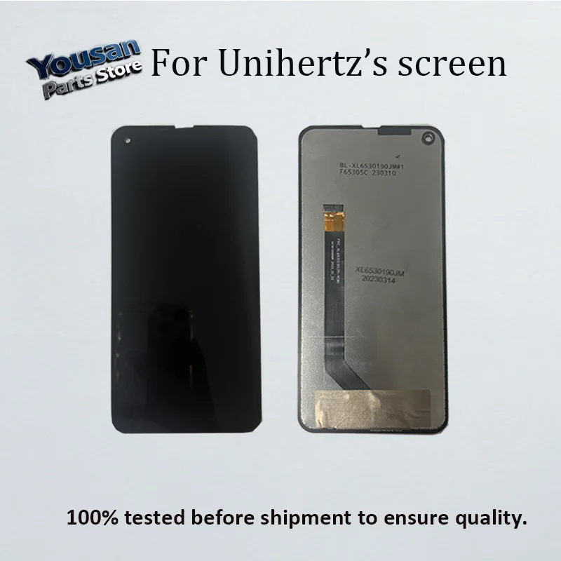 Фото Оригинальный 100% ЖК-дисплей для Unihertz Ticktock-s: дисплей и сенсорный экран в сборе, замена ЖК-дисплея №1