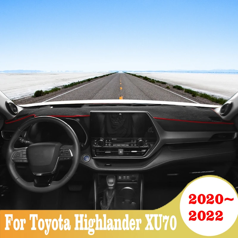 

Коврик для приборной панели автомобиля Toyota Highlander XU70 2020 2021 2022