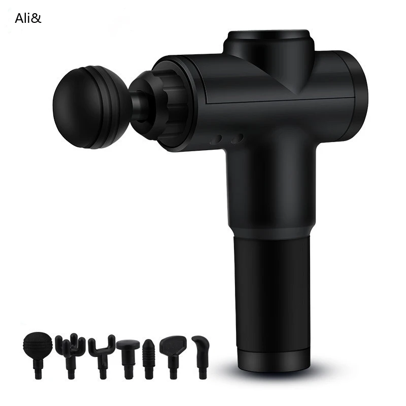 

Профессиональный Массажный пистолет Ali & 12 В, Массажер Электрический быстрой зарядки для облегчения боли и расслабления тела