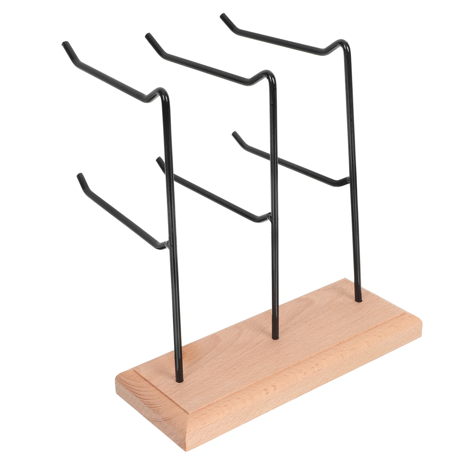 

Dual-layers Jewelry Display Stand Jewelry Holder Earrings Organizer for Shop