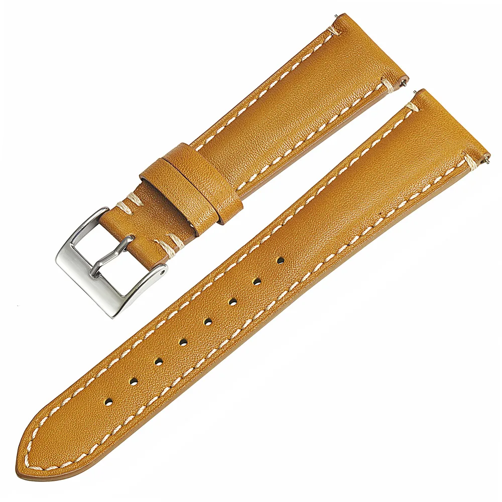Leather Watch Band for Men Women Sport Wristband