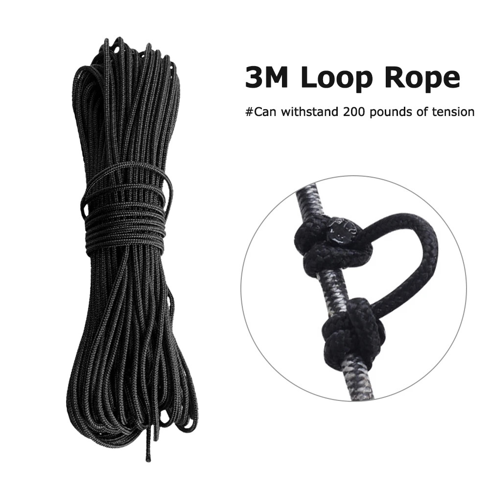 

3m Compound Bow D Ring Release String Wear-resistant Compound Bow String Release Rope for Archery Training Accessories