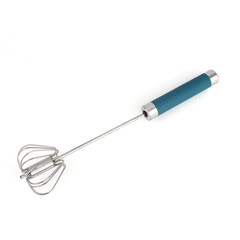 Полуавтоматический венчик из нержавеющей стали от Szkoy ручной для взбивания яиц