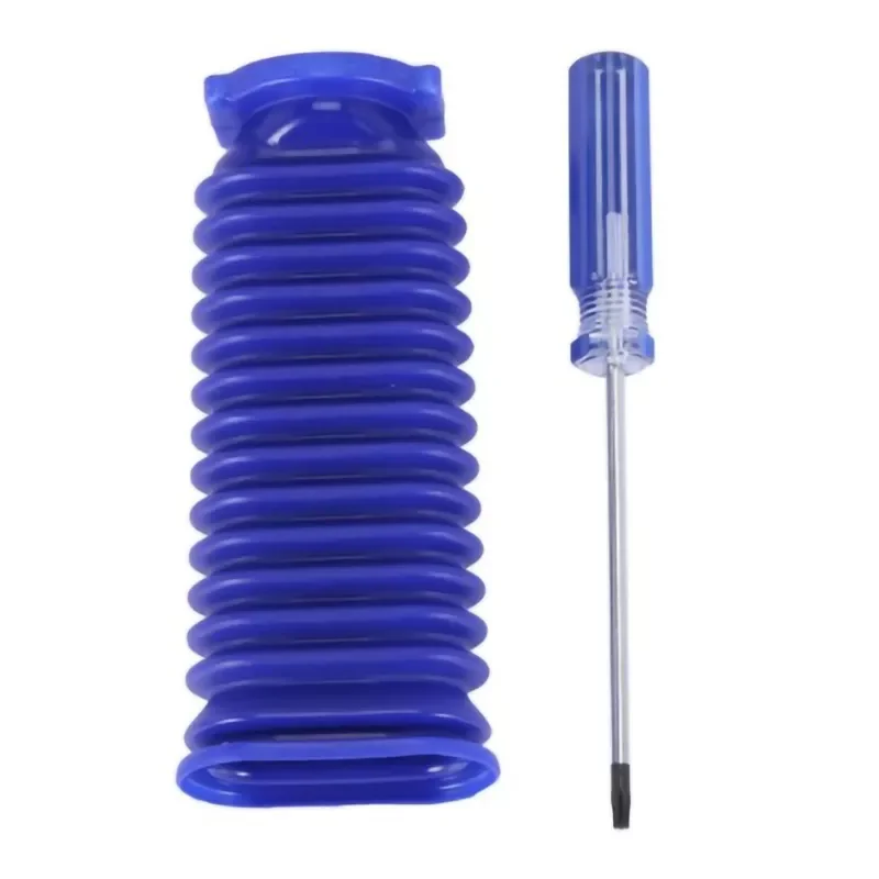

AD-for Dyson V6 V7 V8 V10 V11 Soft Velvet Roller Suction Blue Hose Replacement for Home Cleaning Vacuum Cleaner Accessories