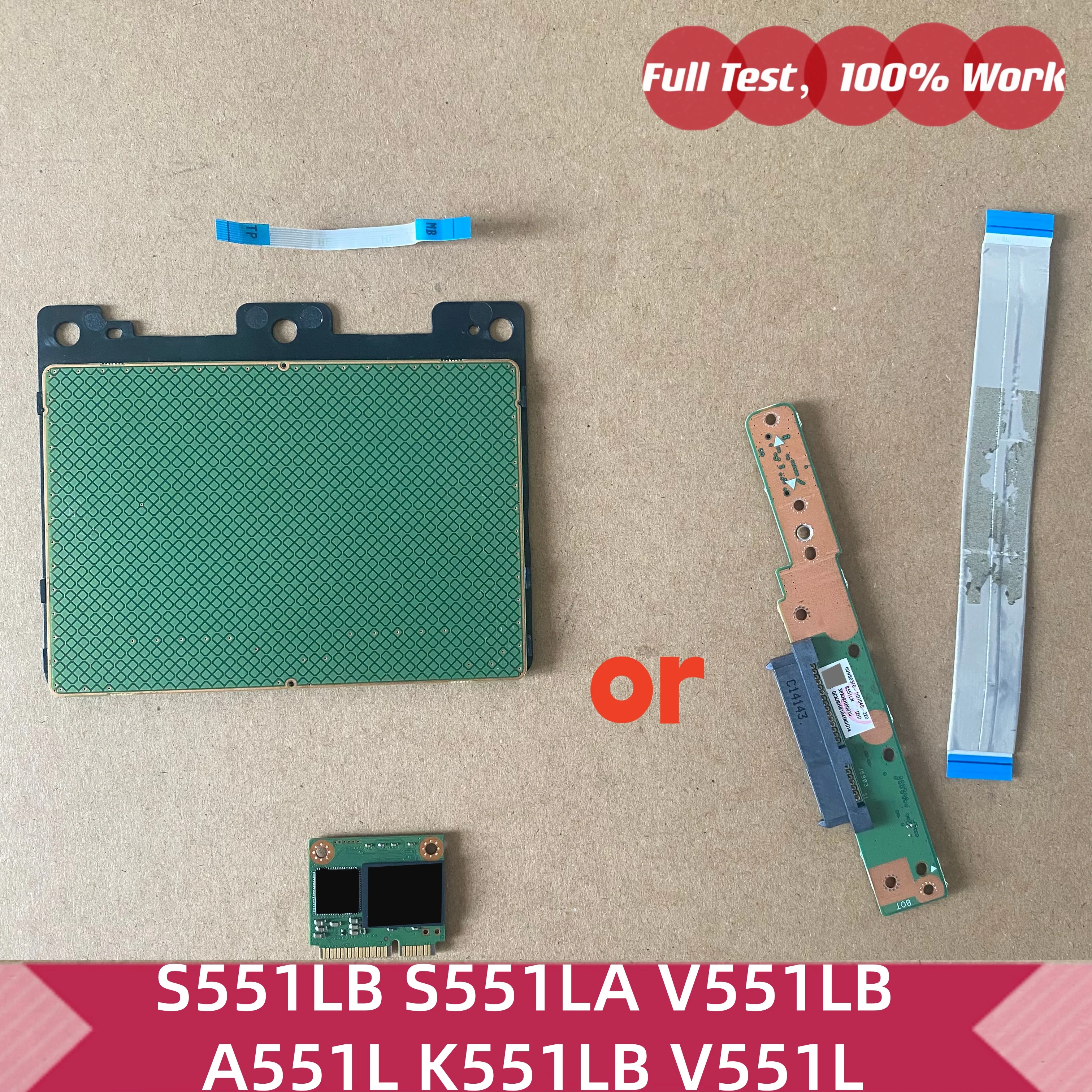 Фото Тачпад или плата жесткого диска SATA или беспроводная карта Wi-Fi для ASUS VivoBook S551LB S551L S551LA V551LB A551L K551L K551LB V551L 24GB MSATA Mini SSD SDSA5FK-024G-1002 №1