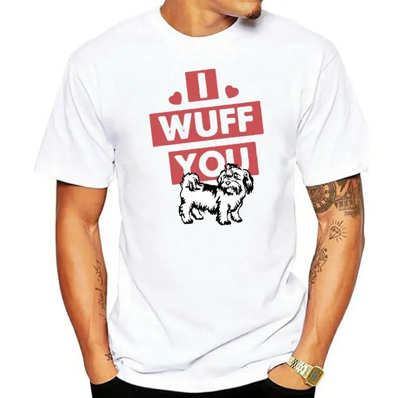 

Shih Tzu I Wuff Love You Pet Owner T Shirt(2)