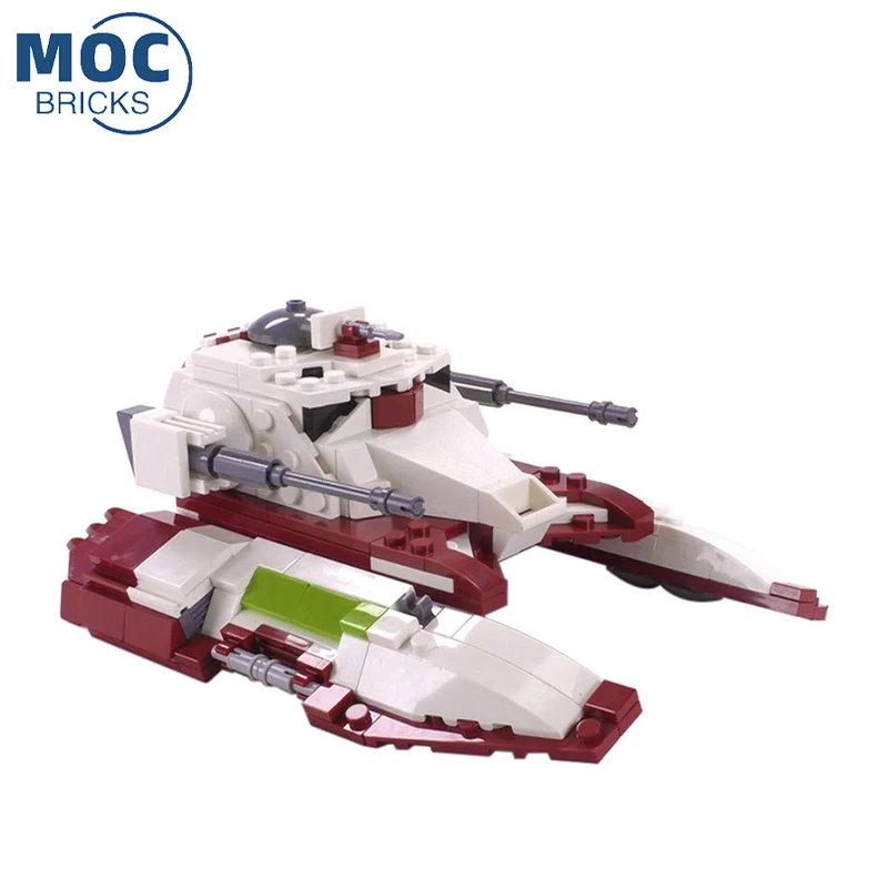 Космическая война, серия, Республика, боевой танк, модель, костюм «сделай сам», сборный строительный блок, игрушки, детские подарки