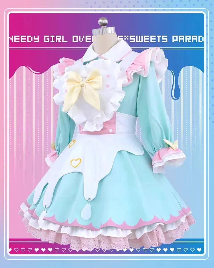 Женское платье для косплея карнавальный костюм служанки