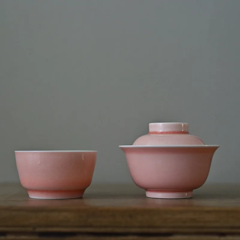 Ti الل ручной работы пустой розовый слиток небольшой емкости сохраняющий